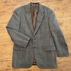 Vintage Chaps by Ralph Lauren Men’s Herringbone Wool Blazer/Sports Coat Sz. 44T